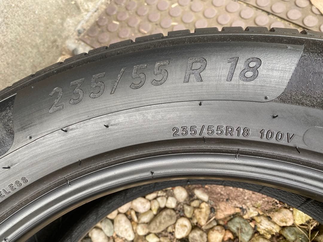 106-k！ミシュラン 235/55R18 20年製 2本