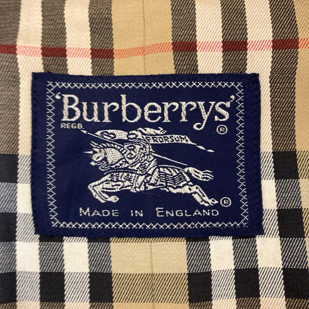 Burberrys バーバリーズ　トレンチコート　アウター　裏地チェック　カーキ