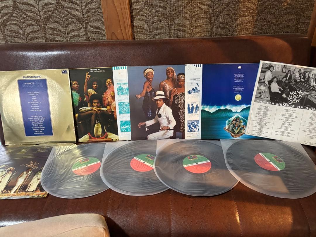 帯付美品LP４枚★Boney M～Ma Baker+OceansOf+Take他