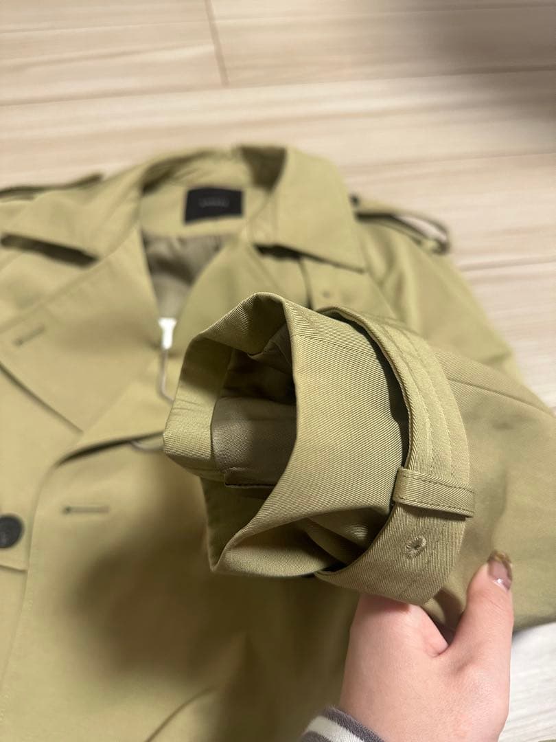 anuans トレンチコート