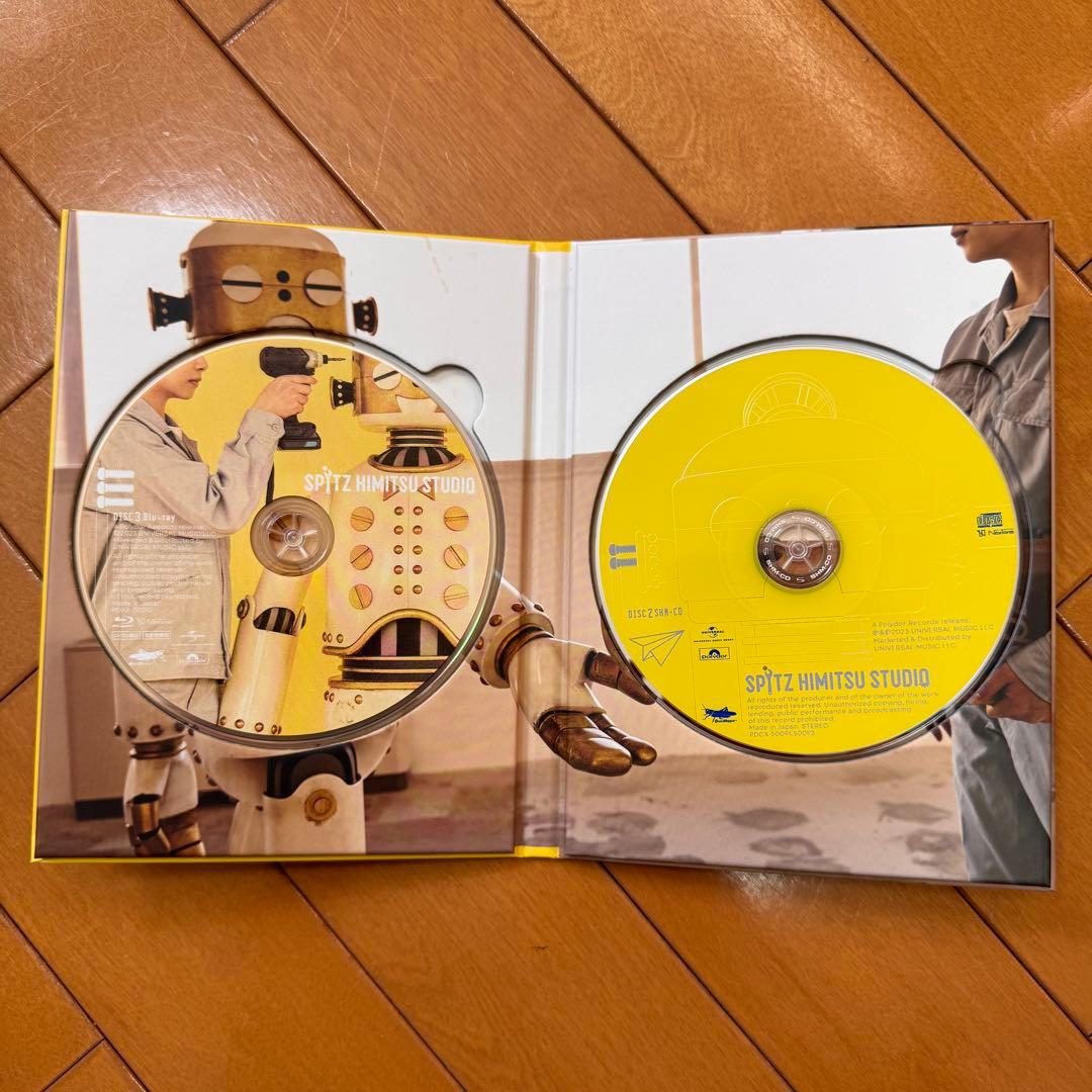 スピッツ ひみつスタジオ デラックスエディション 初回限定盤 おまけ付き
