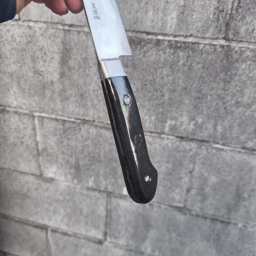 鍔屋　本焼INOX 筋引き牛刀刃長265mm
