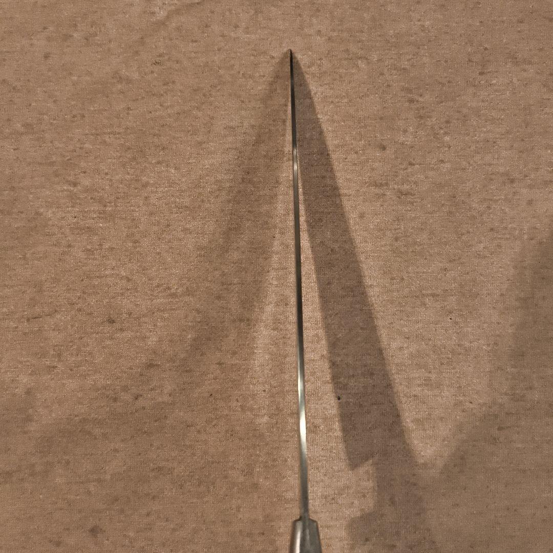 鍔屋　本焼INOX 筋引き牛刀刃長265mm