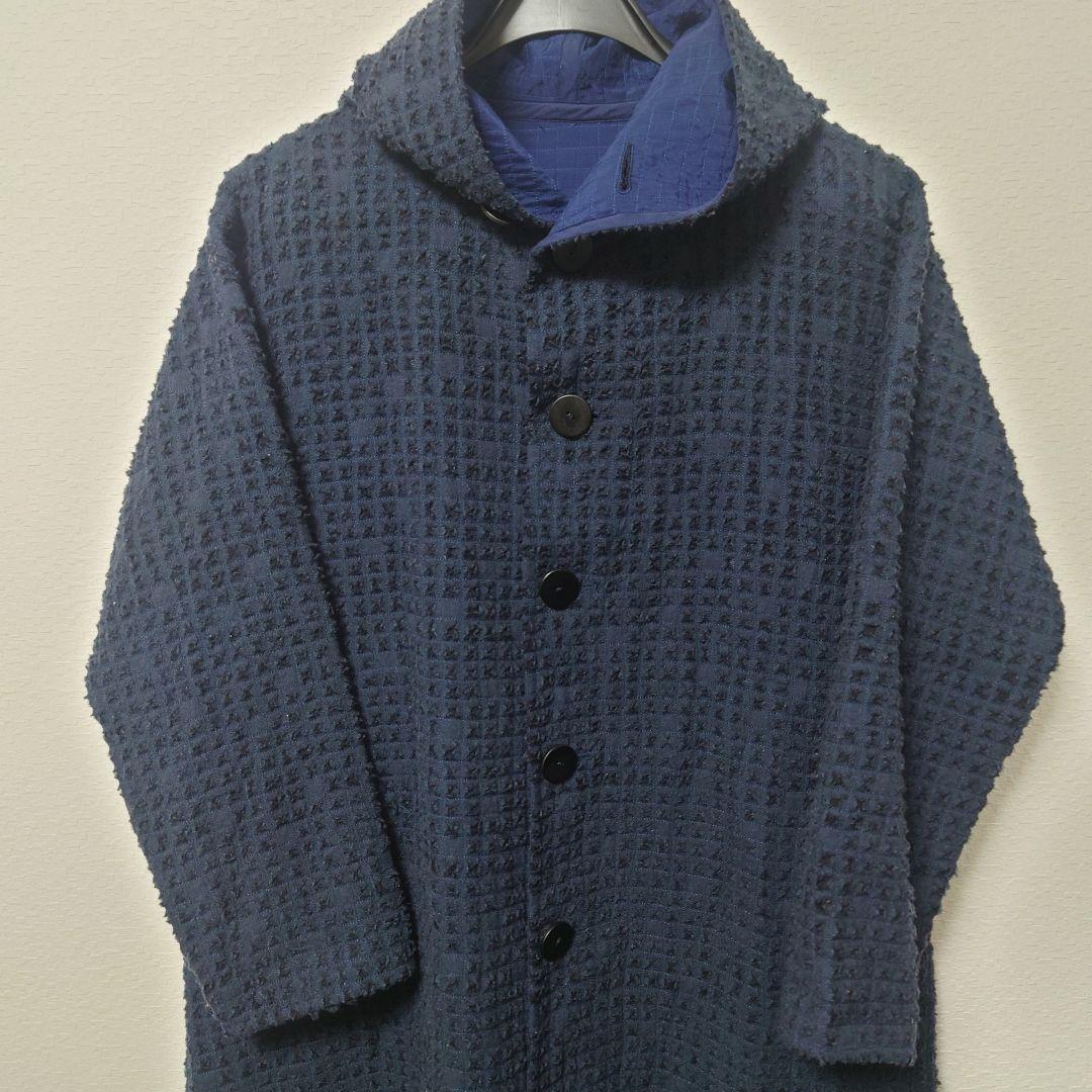 JURGEN LEHL　ヨーガンレール　フード付きロングコート