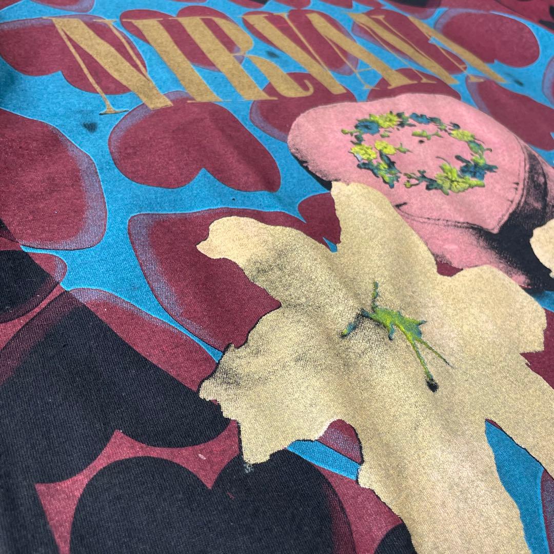 Nirvana Heart-Shaped Box Tee Lニルヴァーナ