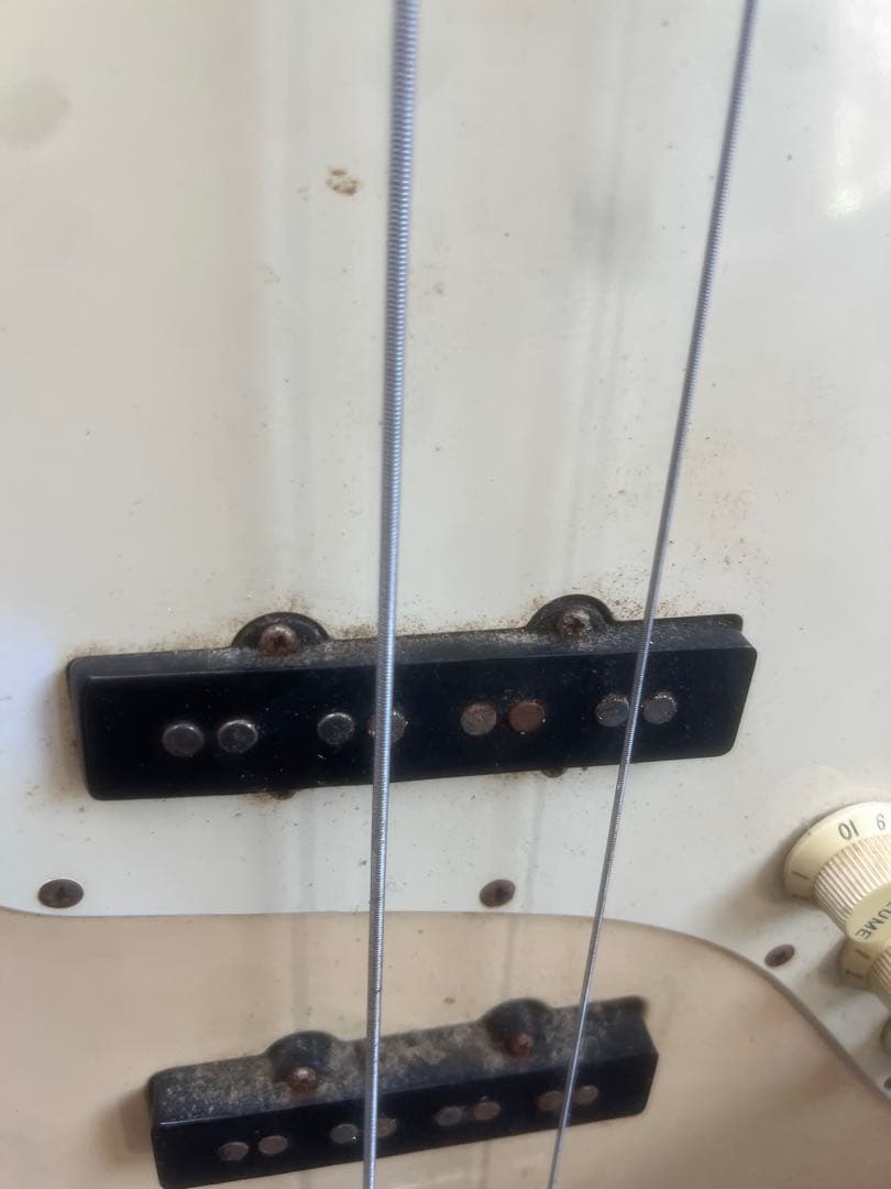 １４０８.Fender Jazz Bass アイボリー ベース