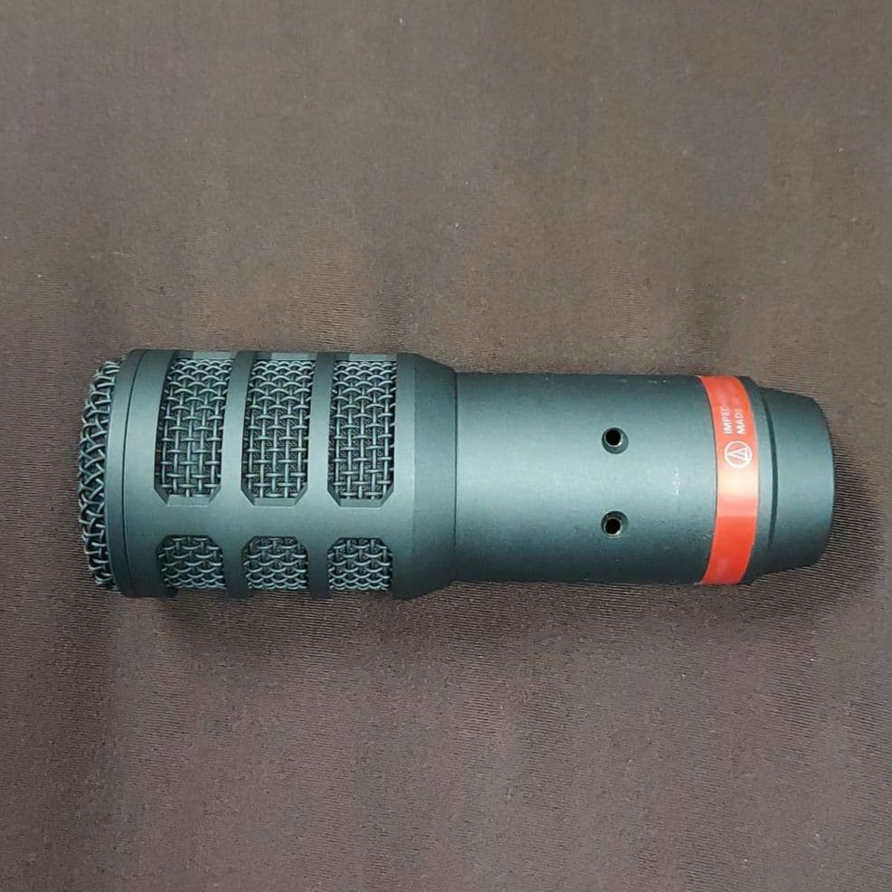 【美品】audio technica　ATM25 マイク ケーブル・箱付き