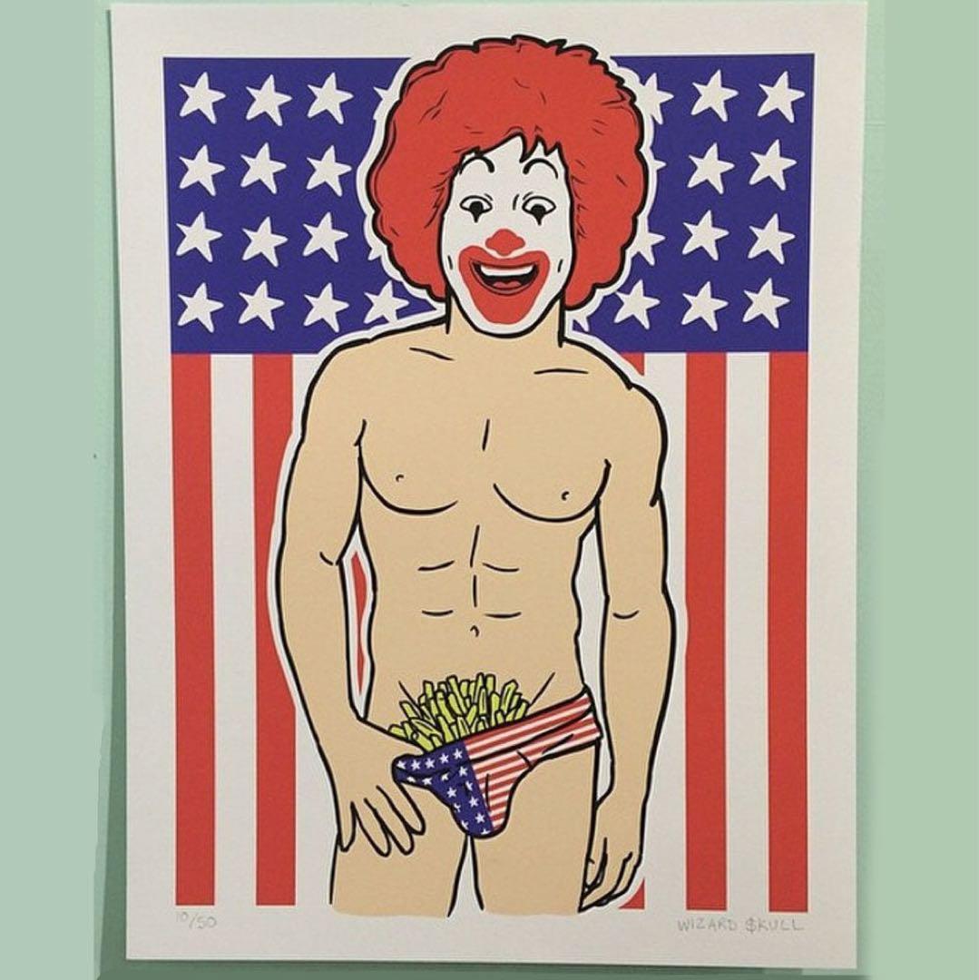 ロナルド　マクドナルド　セクシーバージョン　ウィザード・スカル