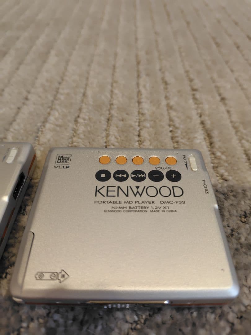 KENWOOD ポータブルMDプレーヤー DMC-M55