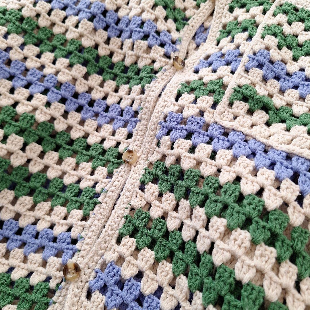 JOURNAL STANDARD relume クロシェ編み ニットカーディガン