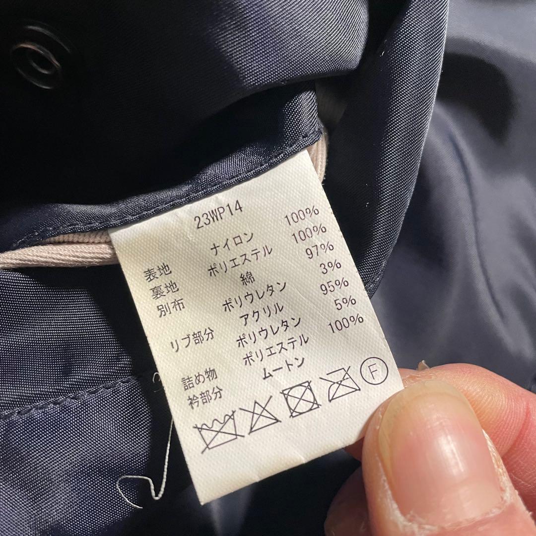 極美品 WAIPER.inc ワイパー B-15C フライトジャケット ムートン