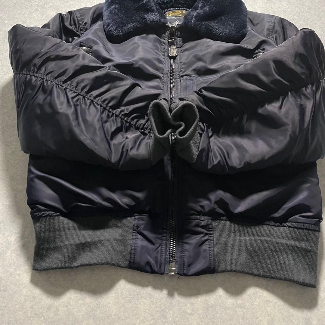極美品 WAIPER.inc ワイパー B-15C フライトジャケット ムートン
