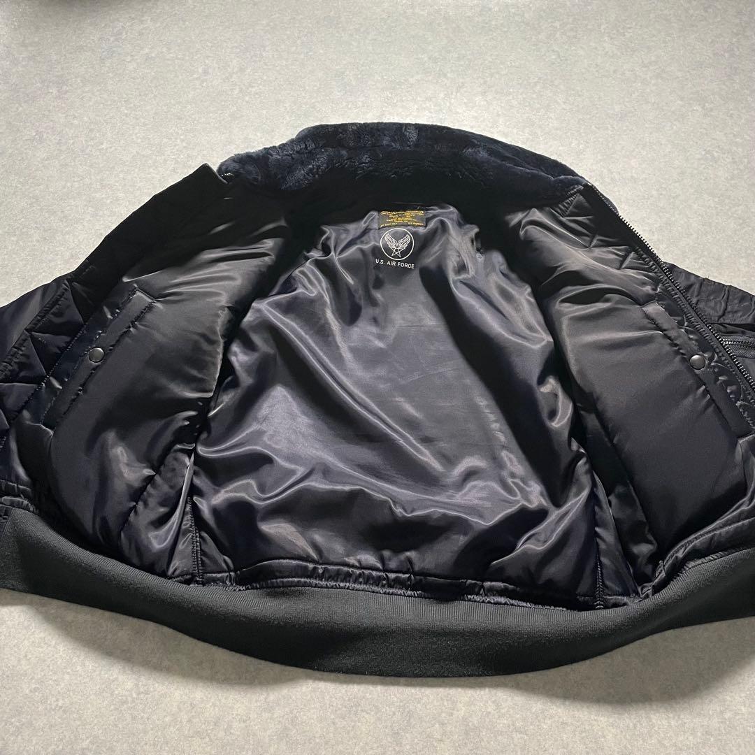 極美品 WAIPER.inc ワイパー B-15C フライトジャケット ムートン