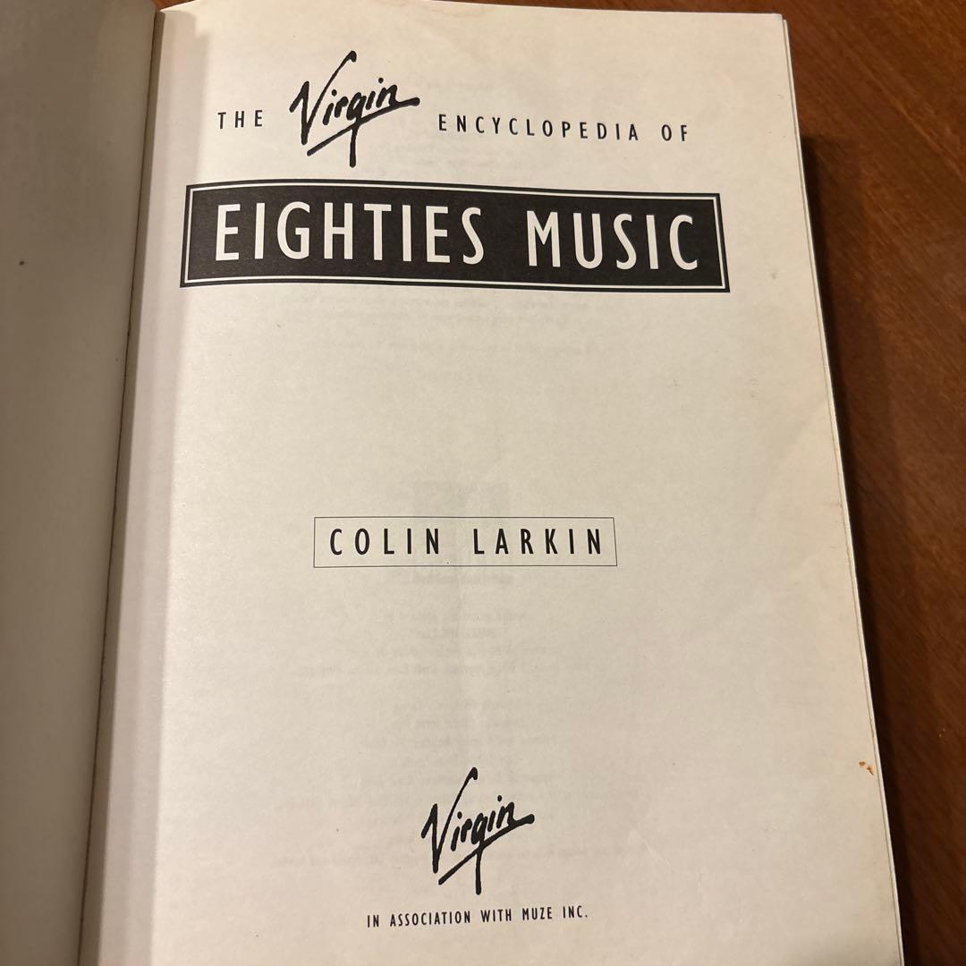 洋書 Virgin Encyclopedia of Eighties Music