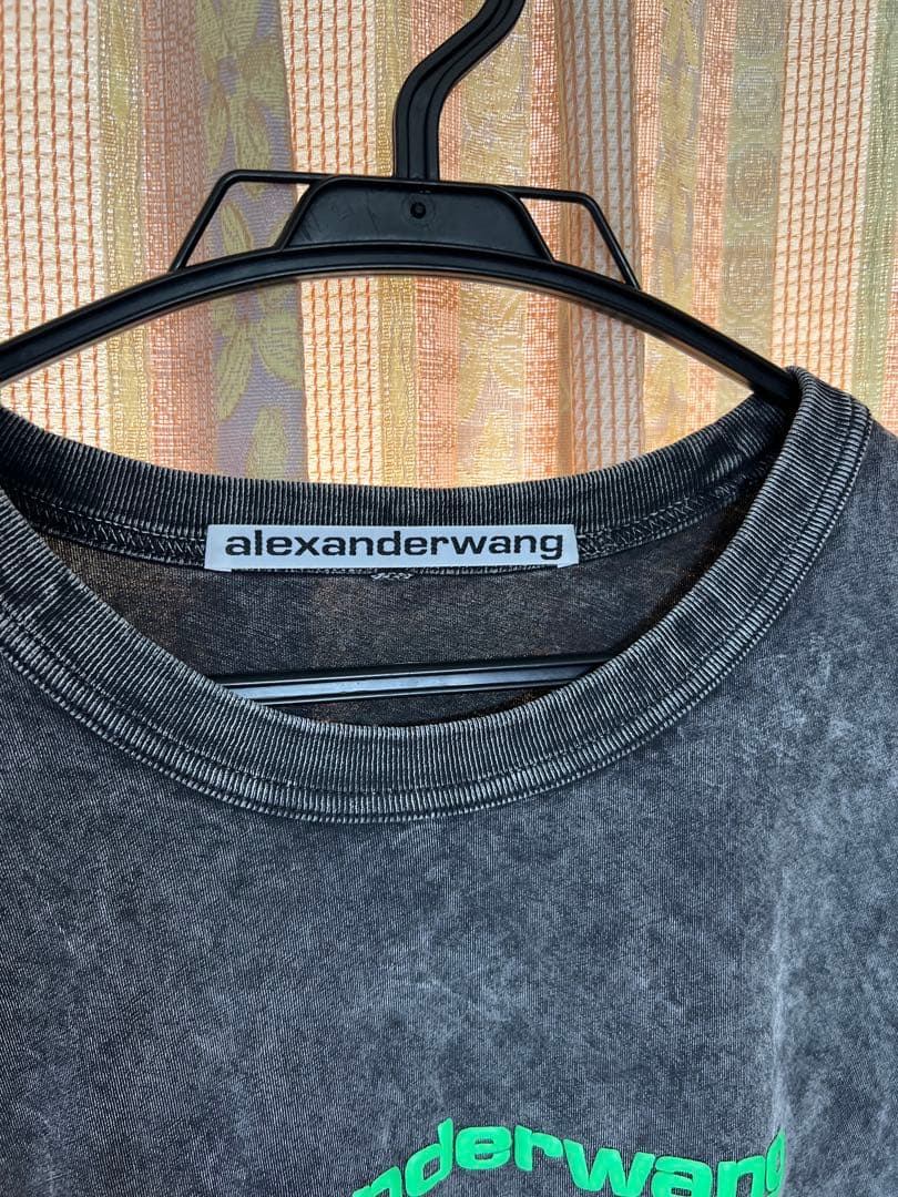 Alexander Wang アシッドウォッシュ　Tシャツ