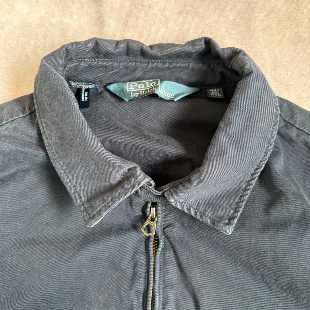 90s ポロバイラルフローレン スイングトップ 2XL ネイビー