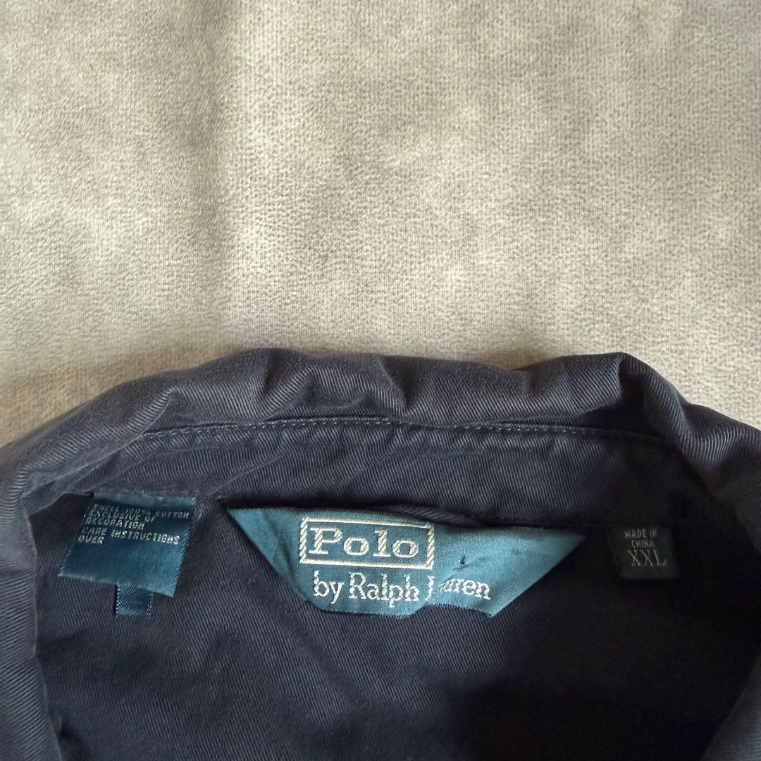 90s ポロバイラルフローレン スイングトップ 2XL ネイビー