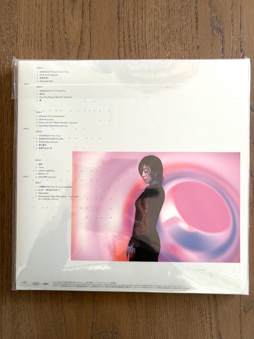 【新品】宇多田ヒカル／SCIENCE FICTION　レコード3枚組