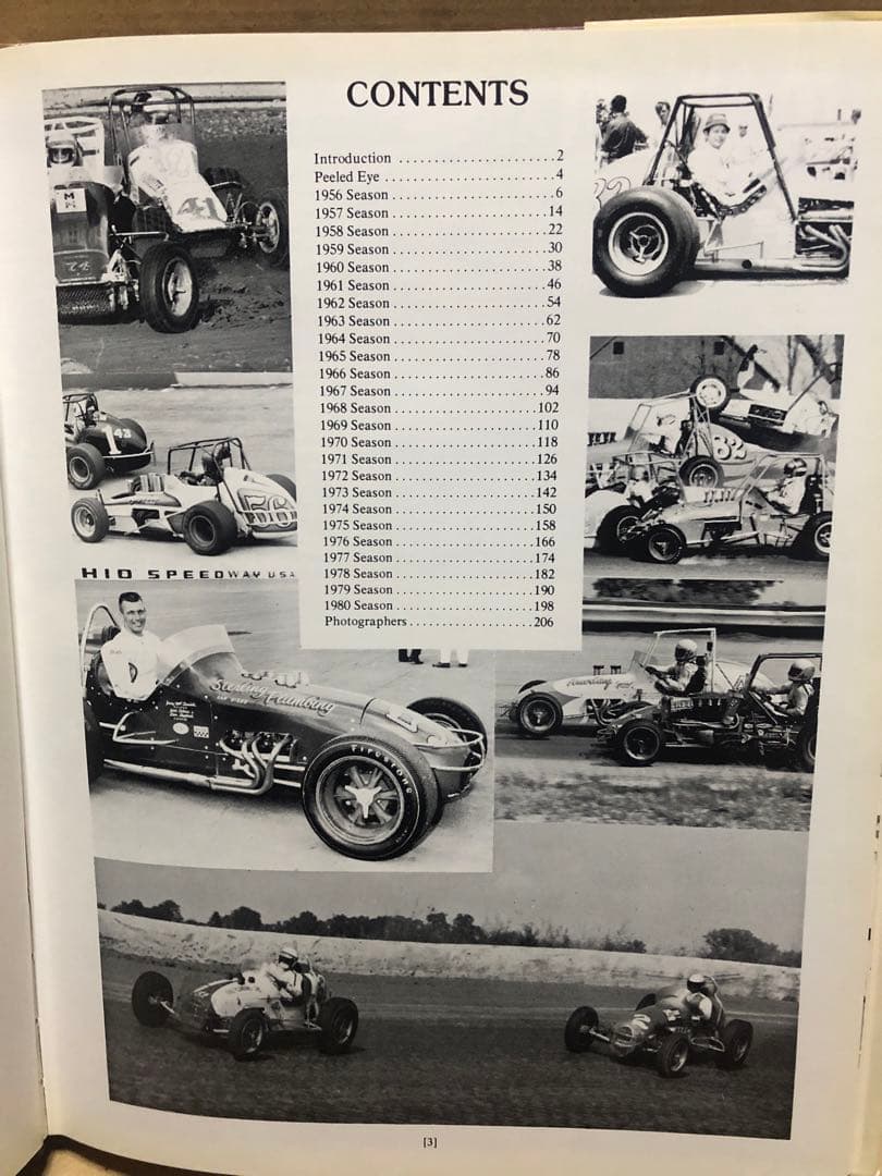 洋書 USAC Sprint History 1956-1980