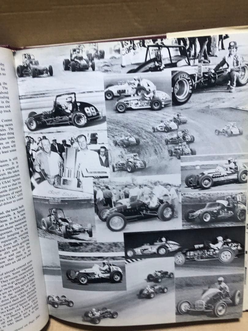 洋書 USAC Sprint History 1956-1980