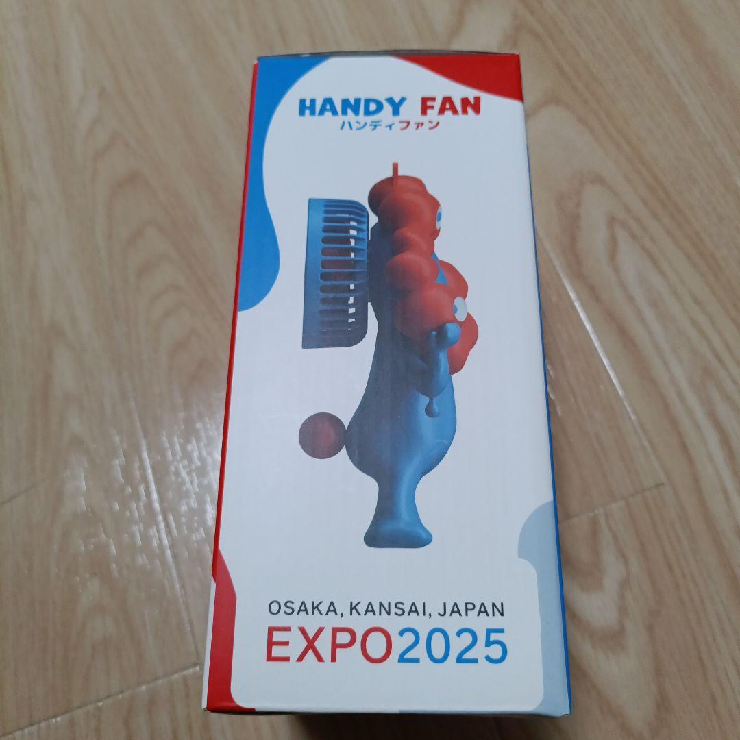 ミャクミャク　ハンディファン　万博　　新品　限定　会場限定