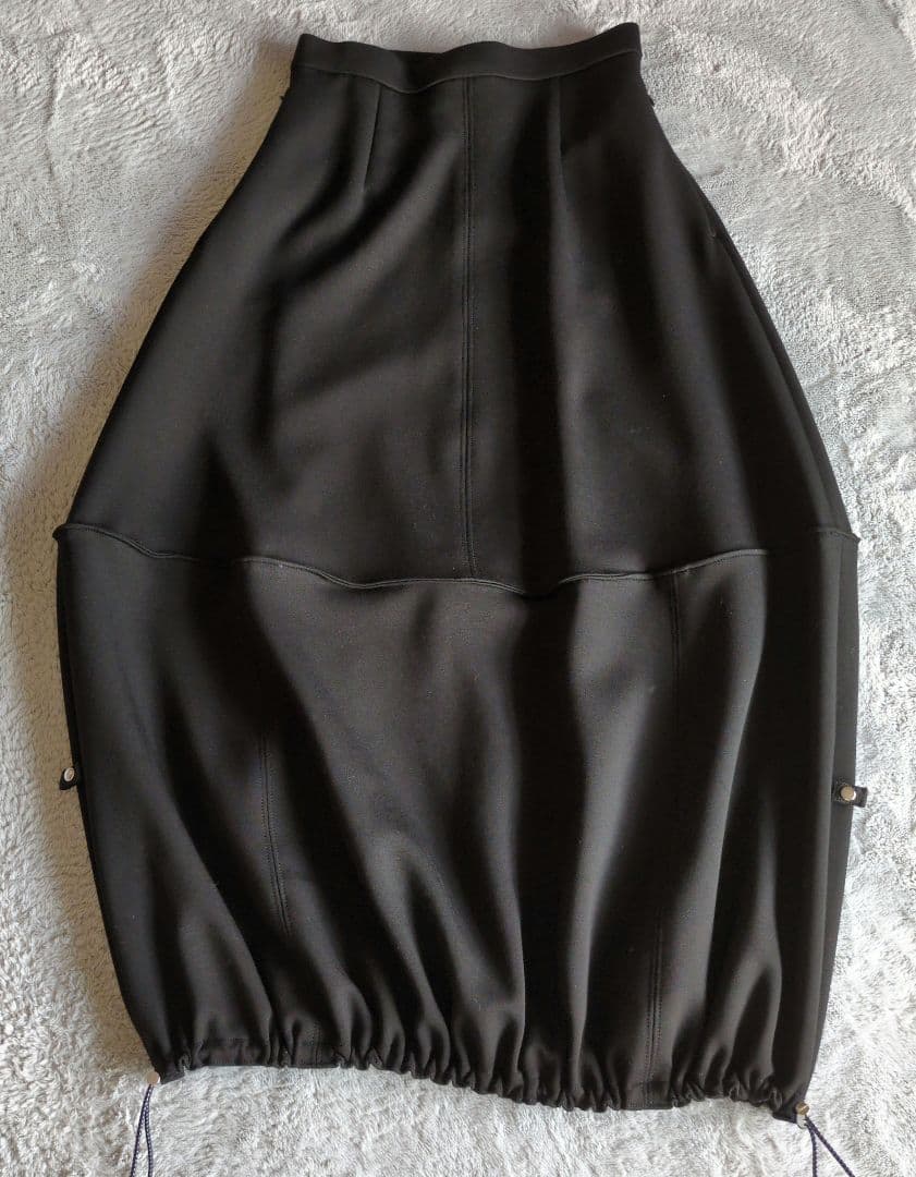 OMMO COCOON SWEAT SK ブラック　36