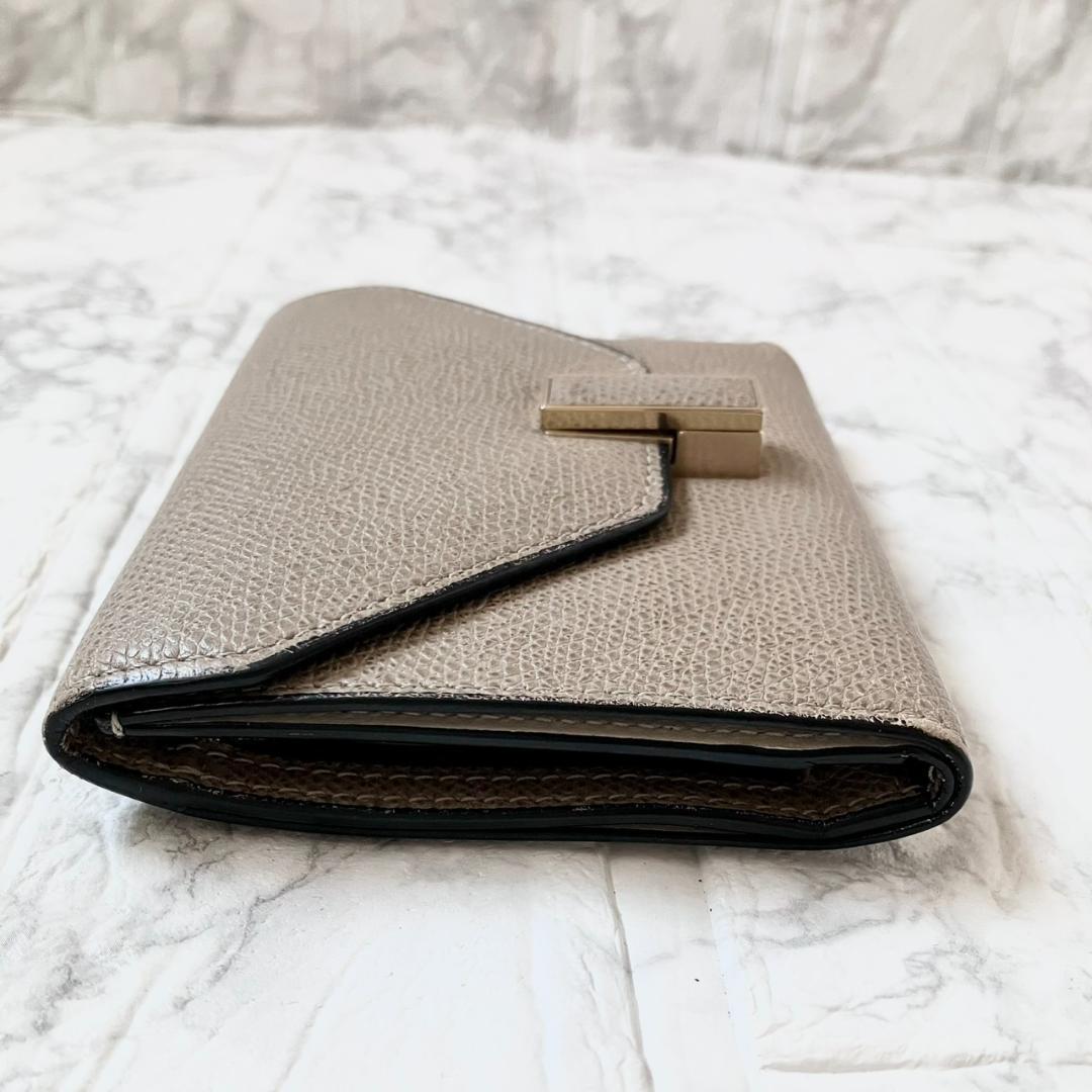 美品✨Valextra ヴァレクストラ イジィデ ウォレット 三つ折り財布