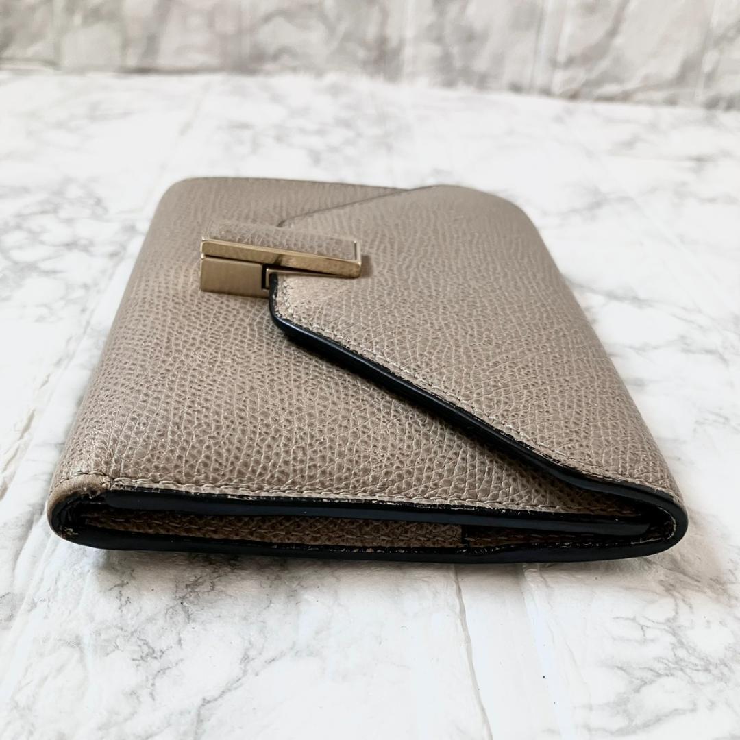 美品✨Valextra ヴァレクストラ イジィデ ウォレット 三つ折り財布
