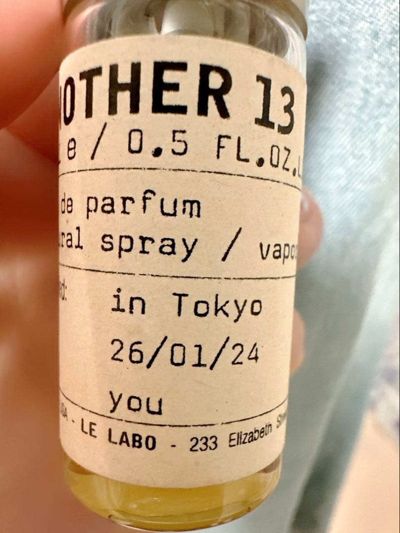 2026/01購入★大人気の香水★LELABO アナザー13/箱付き15ml