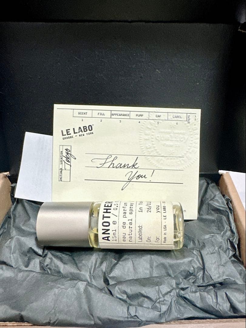 2026/01購入★大人気の香水★LELABO アナザー13/箱付き15ml