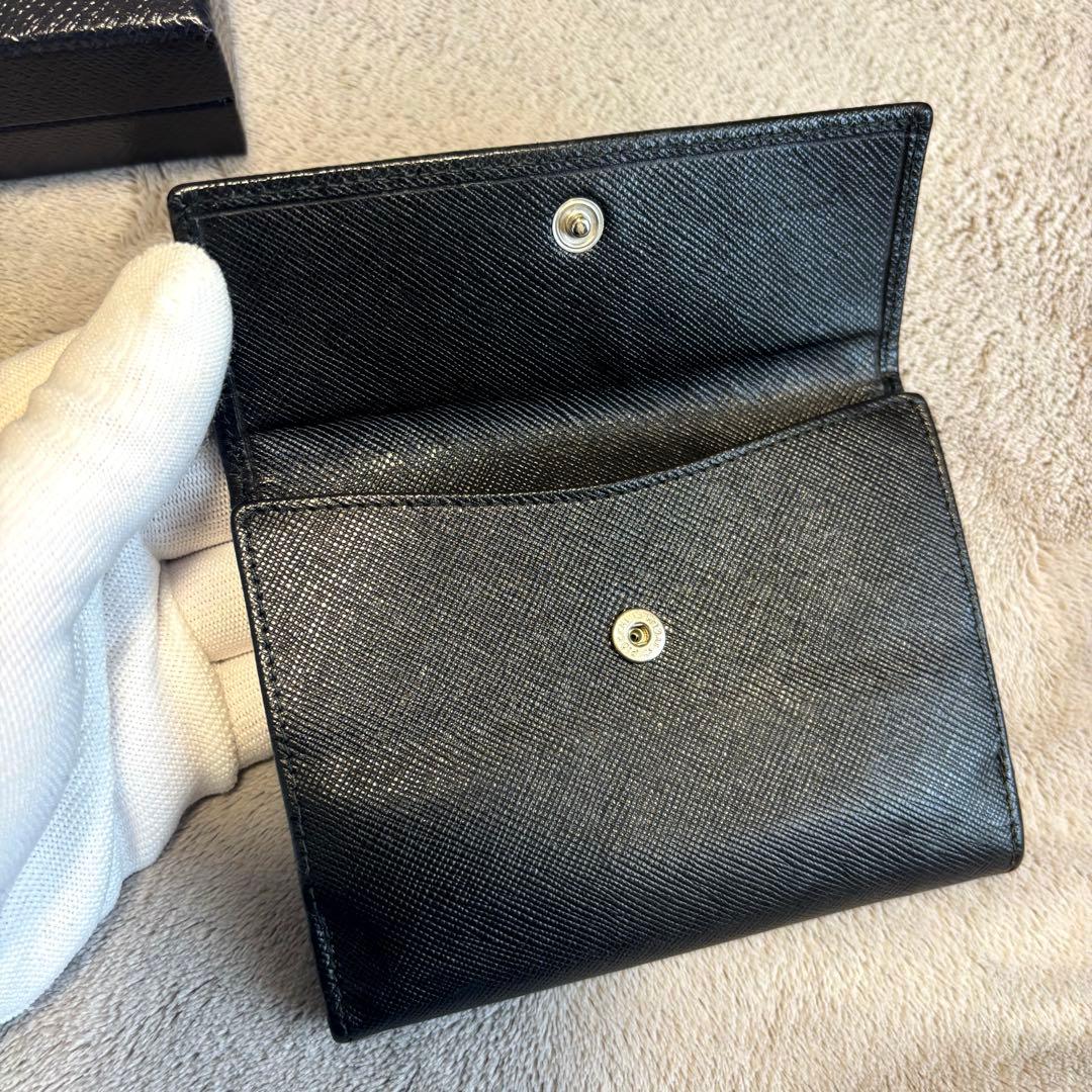 【BOX有】PRADA サフィアーノ　二つ折り財布