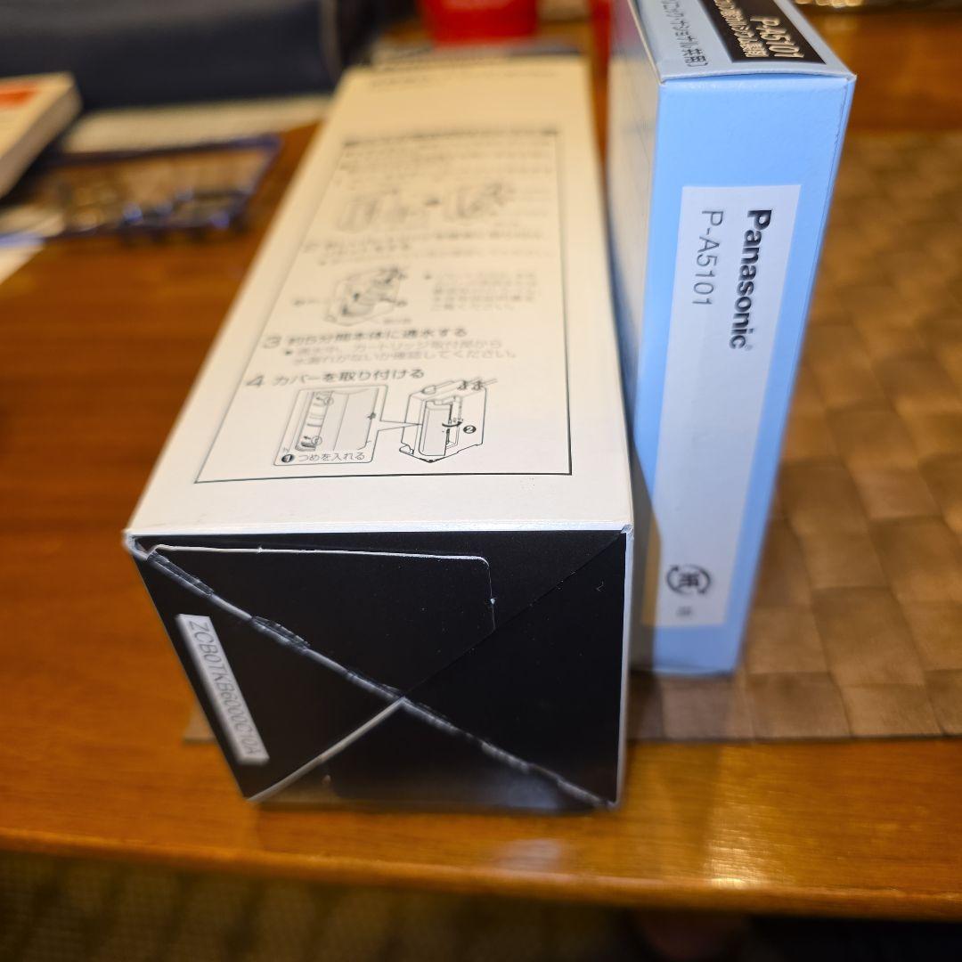新品パナソニック整水器交換カートリッジTKB6000C1&カルシウム製剤12本付