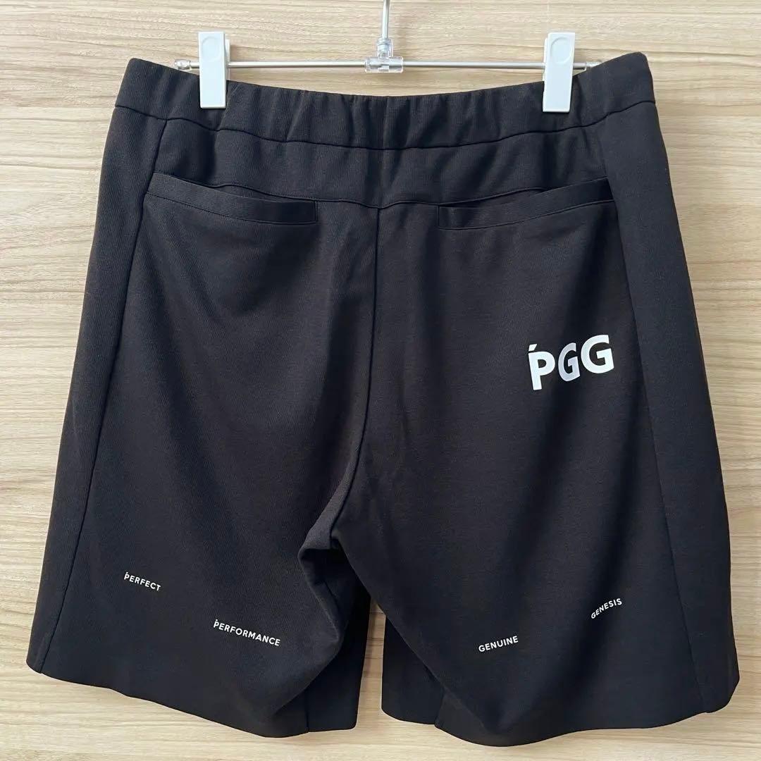 新品★PGG パーリーゲイツ 黒系セットアップ 長袖ハイネック＆ハーフパンツ 5
