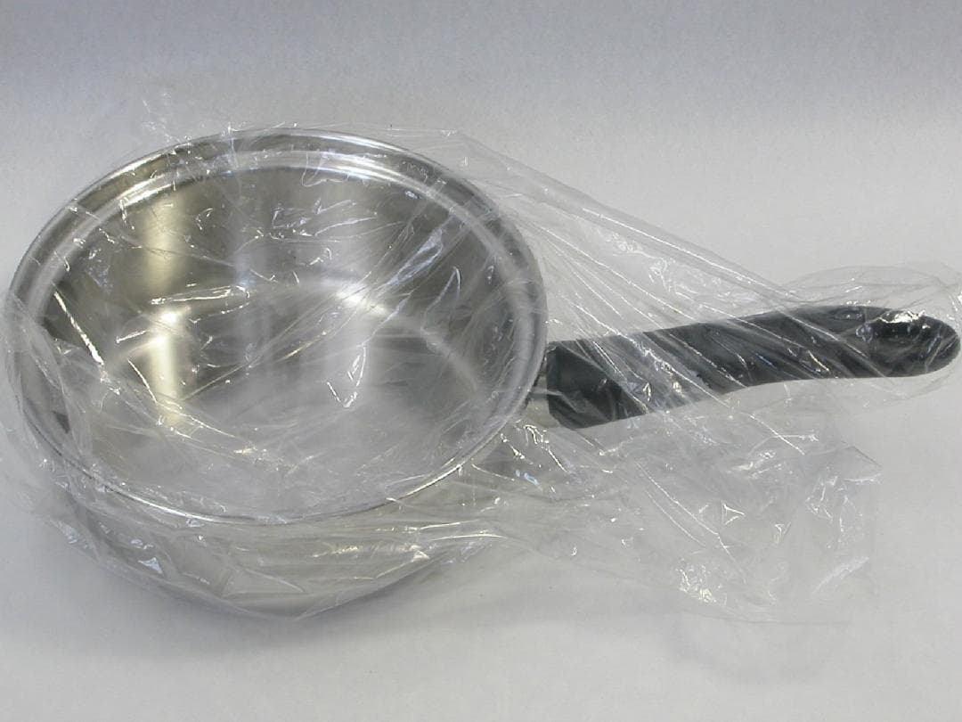 アムウェイ 中ソースパン 未使用品 料理本とスクラブバッズ1個付 IH対応品