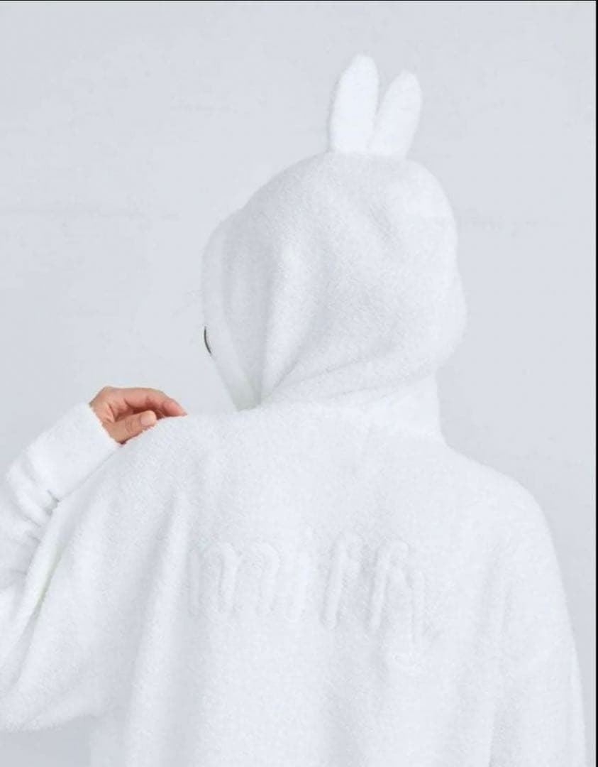 Dick Bruna ベビモコパーカー&ショートパンツセット　ホワイト