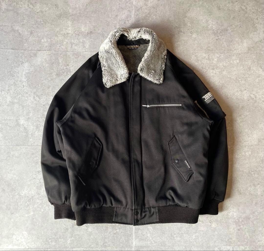 【美品】パイロットジャンパー ドカジャン CWU B系 ストリート 3L 寅壱