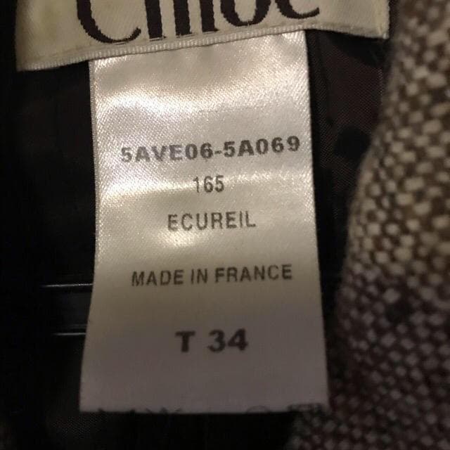 苺フレイバー★Chloe ツイードジャケット