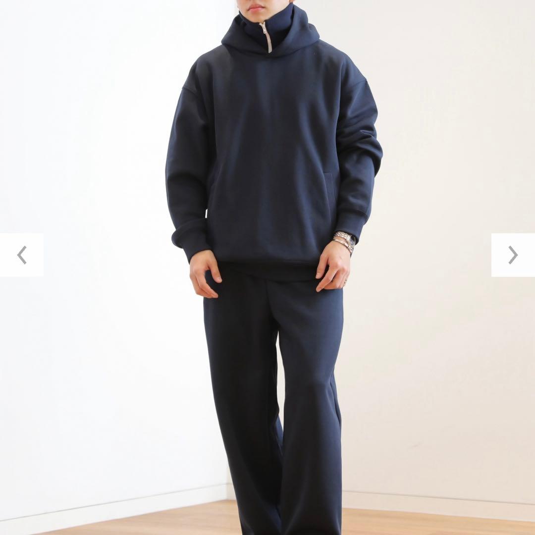 ミラノリブフルジップカーディガン UNIQLO :Cネイビー