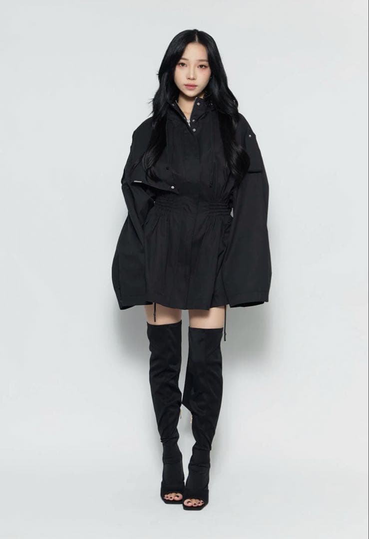 ジャケット・アウター S fur embroidery trench short