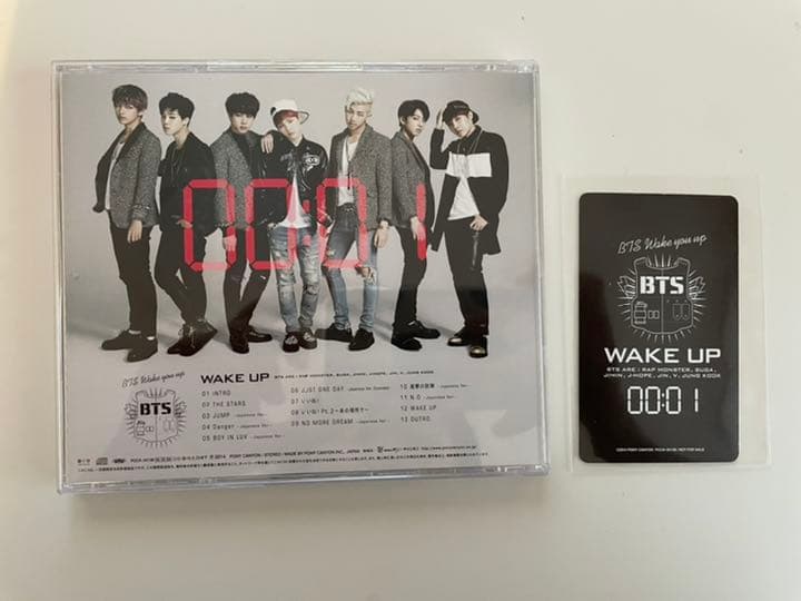bts wake up 初回生産限定盤トレカ　ホソク