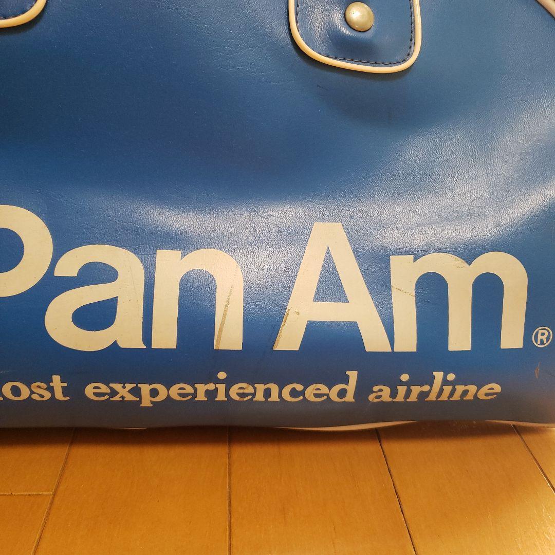 【最終お値下げ！】パンナム航空 ボストンバッグ 非売品 ビンテージ