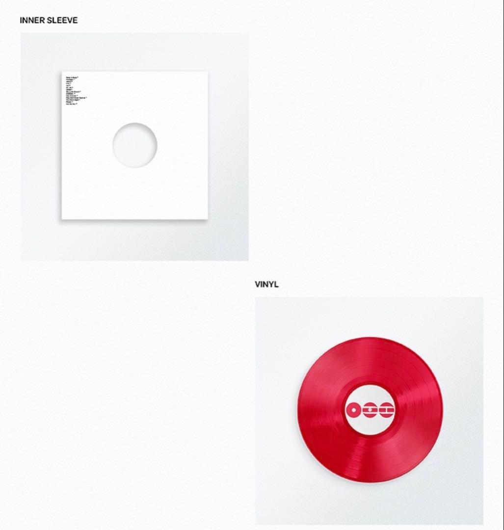 洋楽 BTS ARIRANG Standard Vinyl Group Red