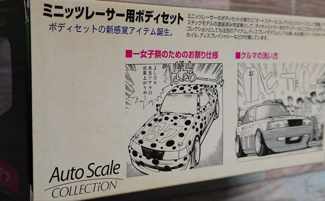 ミニッツボディ シャコタン☆ブギハジメのソアラ お祭り仕様(水玉)