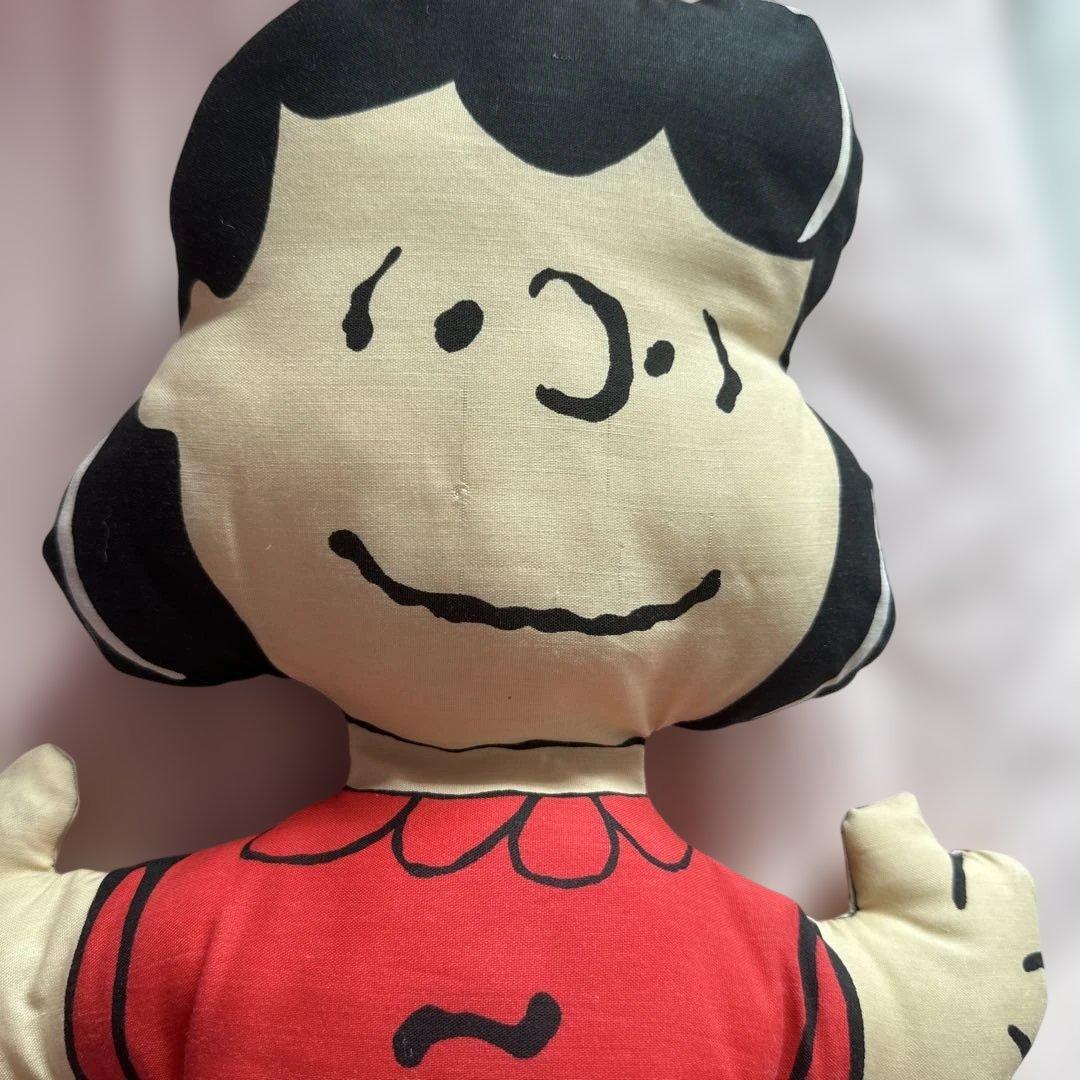 チャーリーブラウンとルーシー ぬいぐるみビンテージスヌーピーラグドールレア可愛い