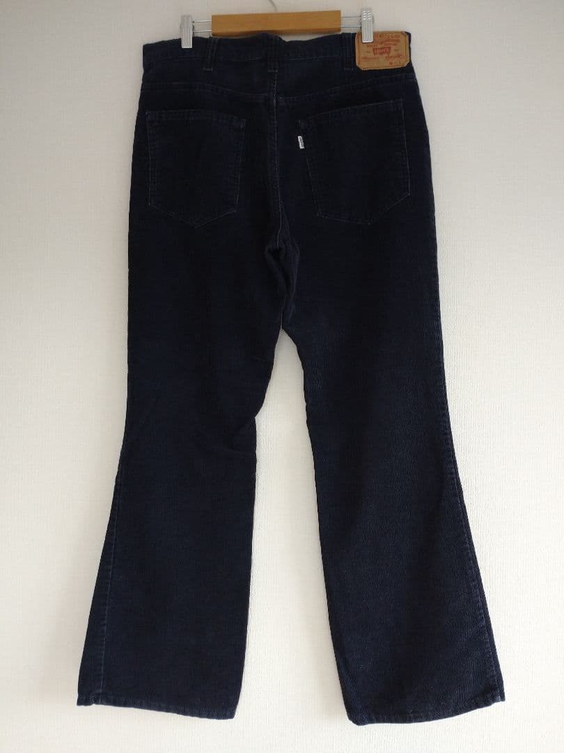 80s´Levi's517コーデュロイ 1517ネイビー極美品