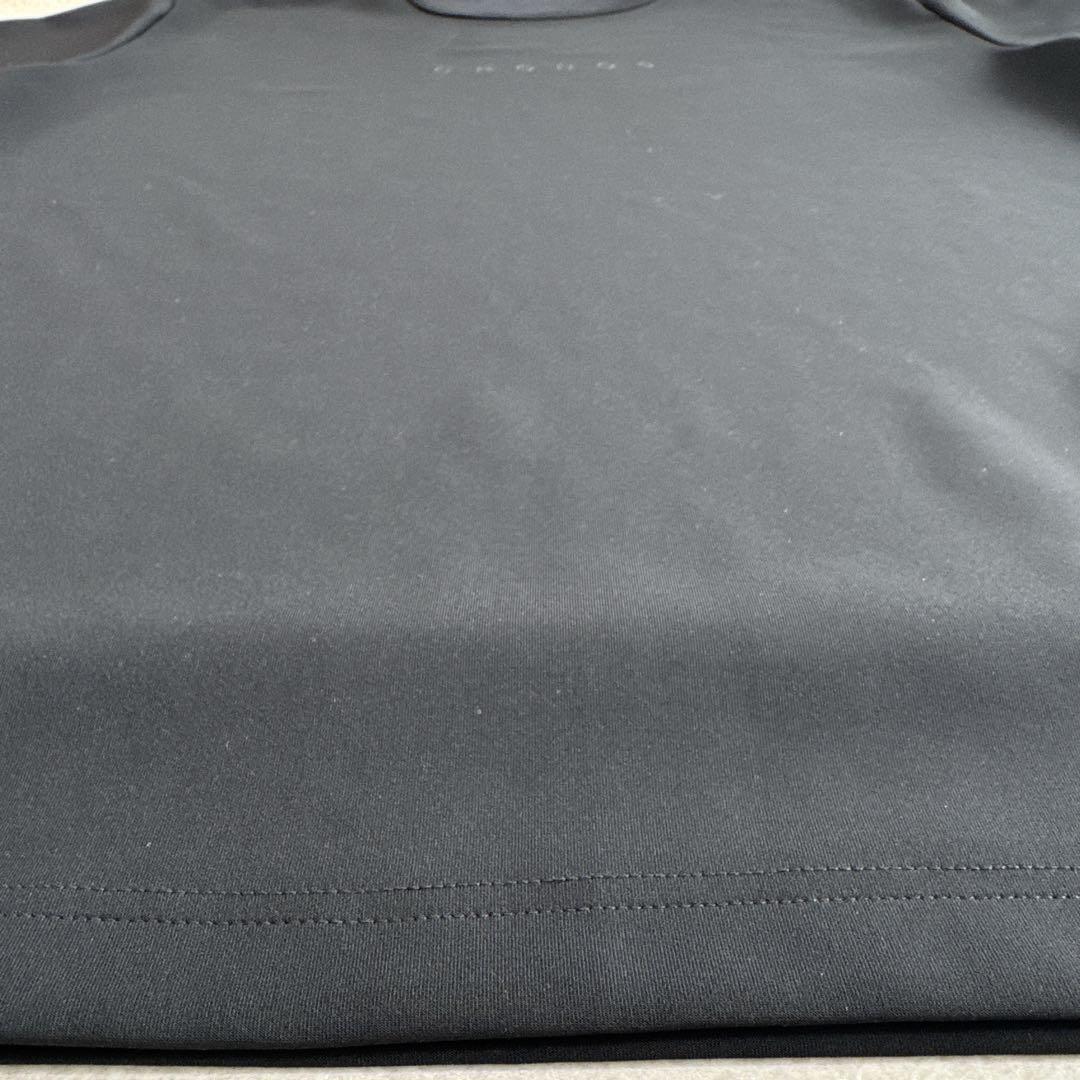 未使用級⭐️クロノス CRONOS 半袖Tシャツ ブラック L ストレッチ