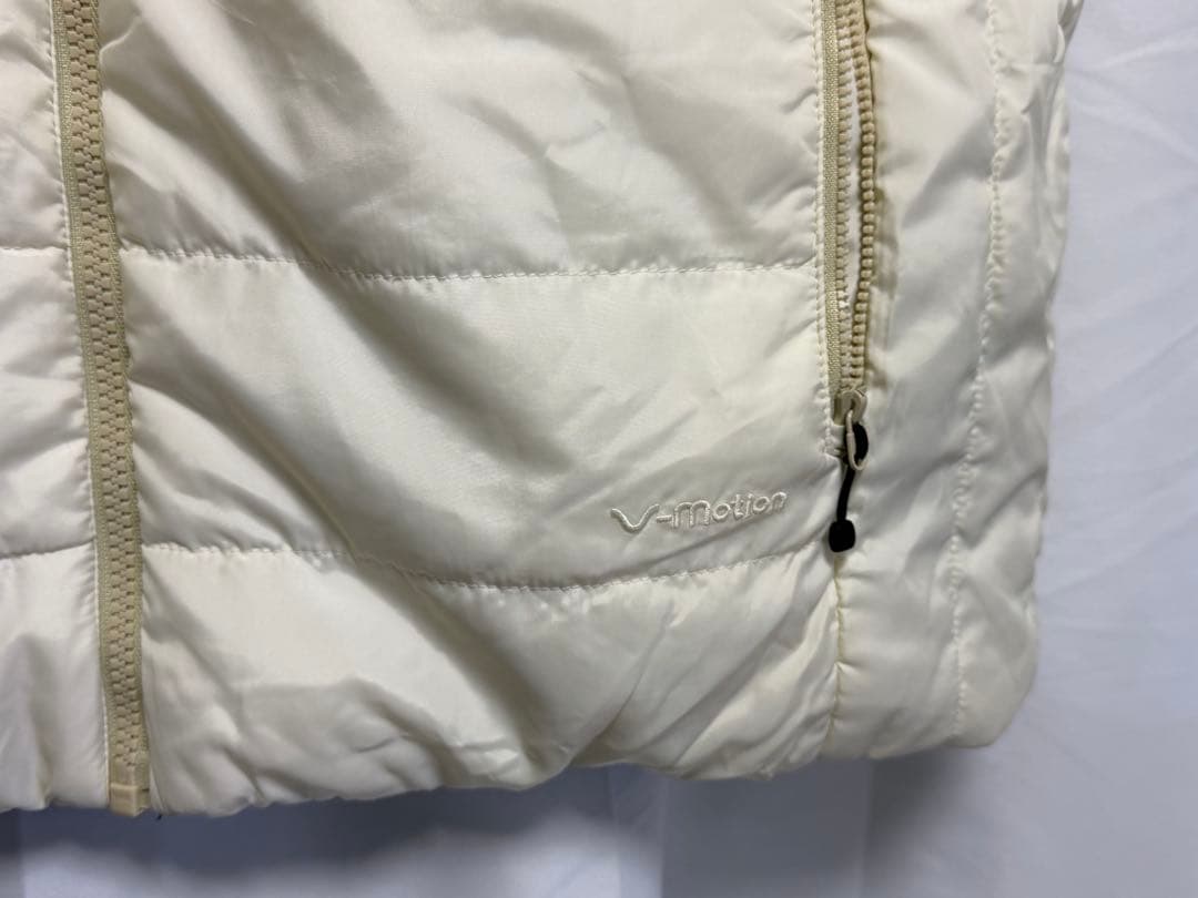 THE NORTH FACE ベージュ 黒　ダウンベスト　リバーシブル