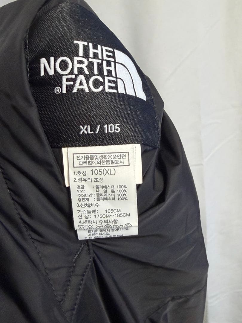 THE NORTH FACE ベージュ 黒　ダウンベスト　リバーシブル