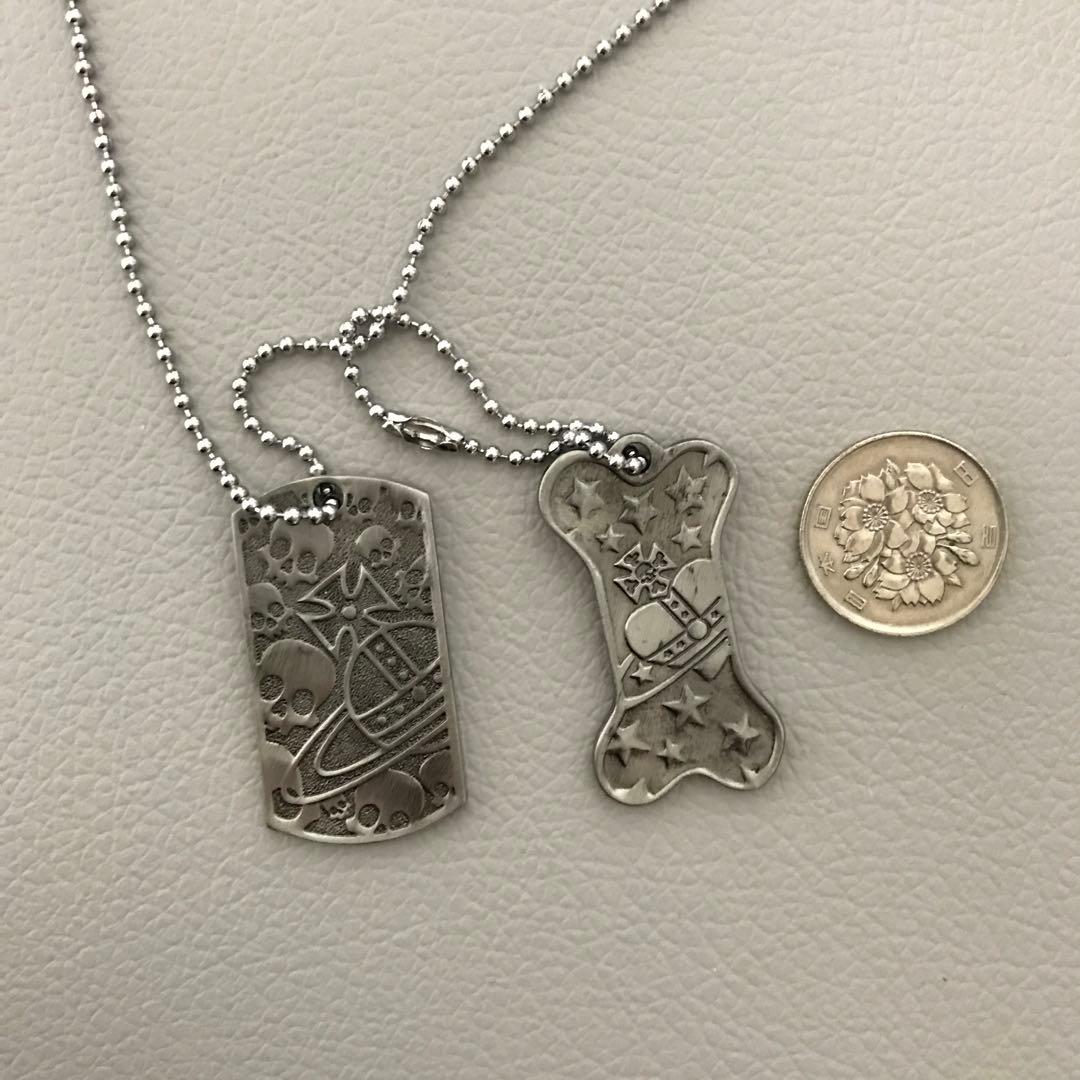 Vivienne Westwood ドッグタグプレート　ネックレス