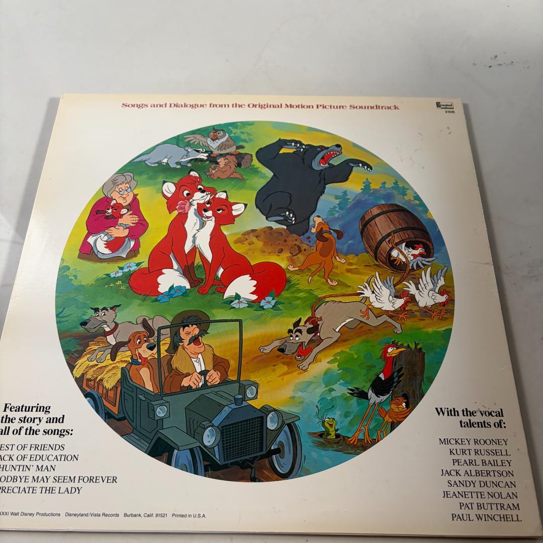 ディズニー「THE FOX & THE HOUND」ピクチャー盤